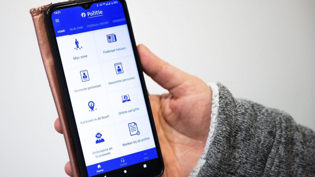 My Police Belgium, the Belgian police app designed by students from Epitech Brussels